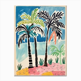 Palm Trees 1 Canvas Print