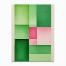 Abstract Squares 2 Canvas Print