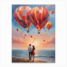 Hot Air Balloons Canvas Print