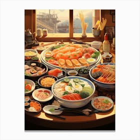 Japanese Food 9 Canvas Print