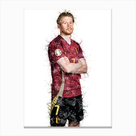 Kevin De Bruyne 9 Canvas Print