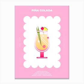 Pina Colada Canvas Print