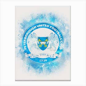 Peterborough United 2 Canvas Print