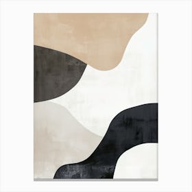 Calm Horizons Minimalist Style Canvas Print