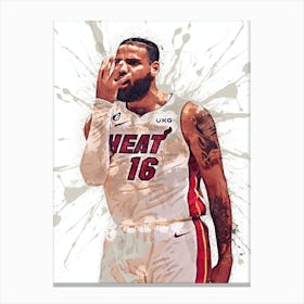 Caleb Martin Miami Heat 1 Canvas Print