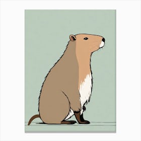 Beaver Canvas Print