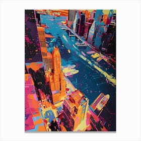 New York City Skyline 1 Canvas Print