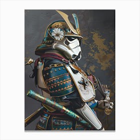 Stormtropper As A Vintagepunk Samurai 40 Canvas Print