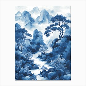 Fantastic Chinese Landscape 12 Canvas Print