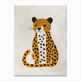 Boho Nursery 3 Leopard Leinwandbild