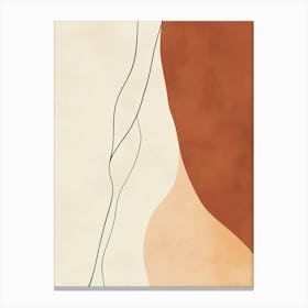 Abstract leaf 1 Canvas Print