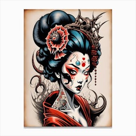 Geisha Canvas Print