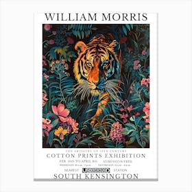 William Morris Exhibition Animals Series 71 Canvas Print