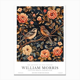 William Morris Exhibitions Birds Series 5 Canvas Print