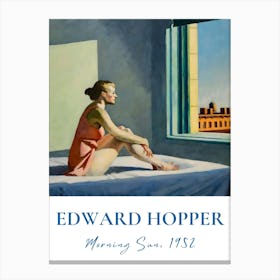 Morning Sun By Edward Hopper Canvas Print