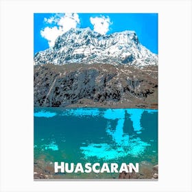Huascaran, Mountain, Peru, Nature, Andes, Climbing, Wall Print, Canvas Print