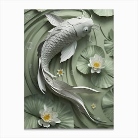 Koi Fish 22 Canvas Print