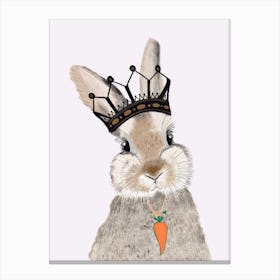 The King Of Carrot Canvas Print