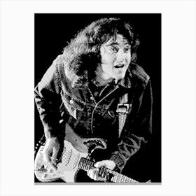 Rory Gallagher v2 Canvas Print