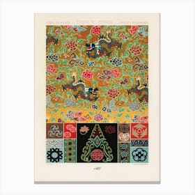 Chinese And Japanese Pattern, Albert Racine Canvas Print