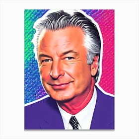 Alec Baldwin Pop Movies Art Movies Canvas Print