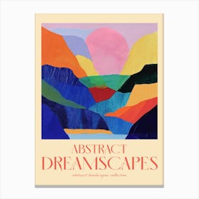 Abstract Dreamscapes Landscape Collection 40 Canvas Print