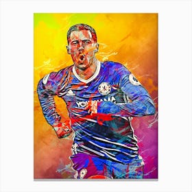 Eden Hazard Chelsea 2 Canvas Print