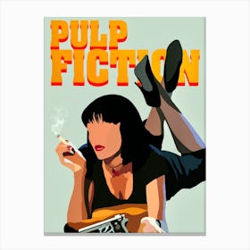 Pulp Fiction Print | Pulp Fiction Movie Print Canvas Print