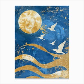 Birds Of The Sea Canvas Print