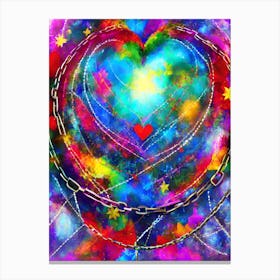 Heart Of Gold 3 Canvas Print