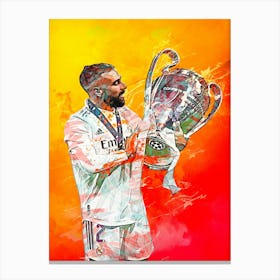 Dani Carvajal Real Madrid Canvas Print