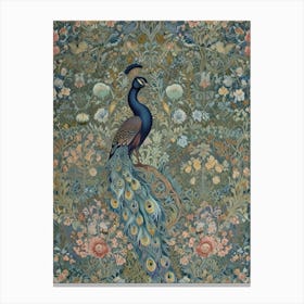 William Morris  Peacock 2 Canvas Print