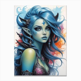 Elf Girl Canvas Print