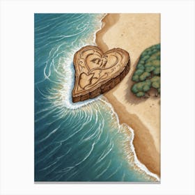 Heart Of Hawaii Canvas Print