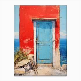 Blue Door 18 Canvas Print