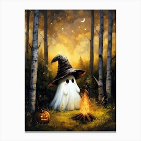 Ghost In The Woods 1 Canvas Print