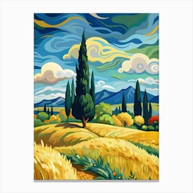 Tuscan Landscape Canvas Print