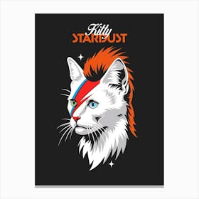 Kitty Stardust Canvas Print