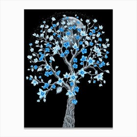 Moon Tree 1 Canvas Print