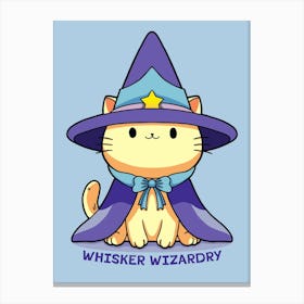 Whisker Wizardry 1 Canvas Print