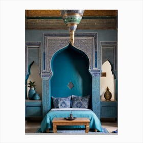 Moroccan Bedroom Canvas Print