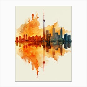 Toronto Skyline 2 Canvas Print