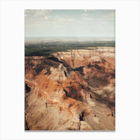 Cloud Patterns On The Grand Canyon Canvas Print