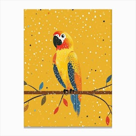 Yellow Macaw 2 Canvas Print