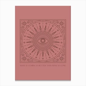 What Is Coming Canvas Print