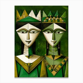 Two Queens Canvas Print