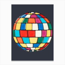 Disco Ball 25 Canvas Print