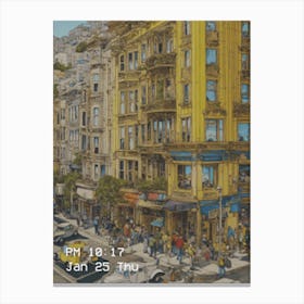 San Francisco Cityscape Canvas Print