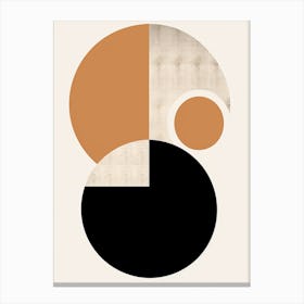 Abstract Painting, Bauhaus Canvas Print