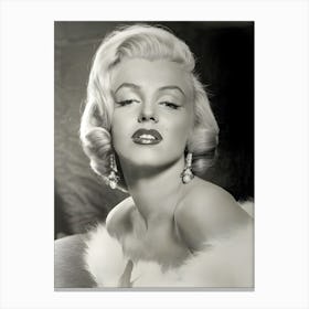 Marilyn Portrait Canvas Print